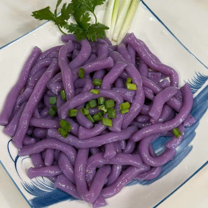 Set Bánh Canh Bột Gạo 2 Vị: Khoai Lang Tím & Men Đỏ Koji Nhật - Winnie House - Ảnh 9