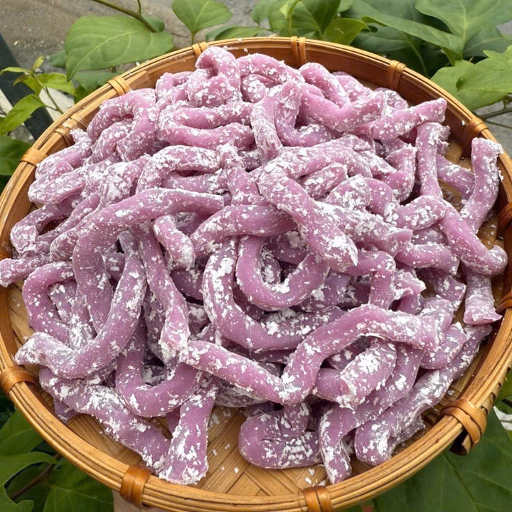 Set Bánh Canh Bột Gạo 2 Vị: Khoai Lang Tím & Men Đỏ Koji Nhật - Winnie House - Ảnh 11