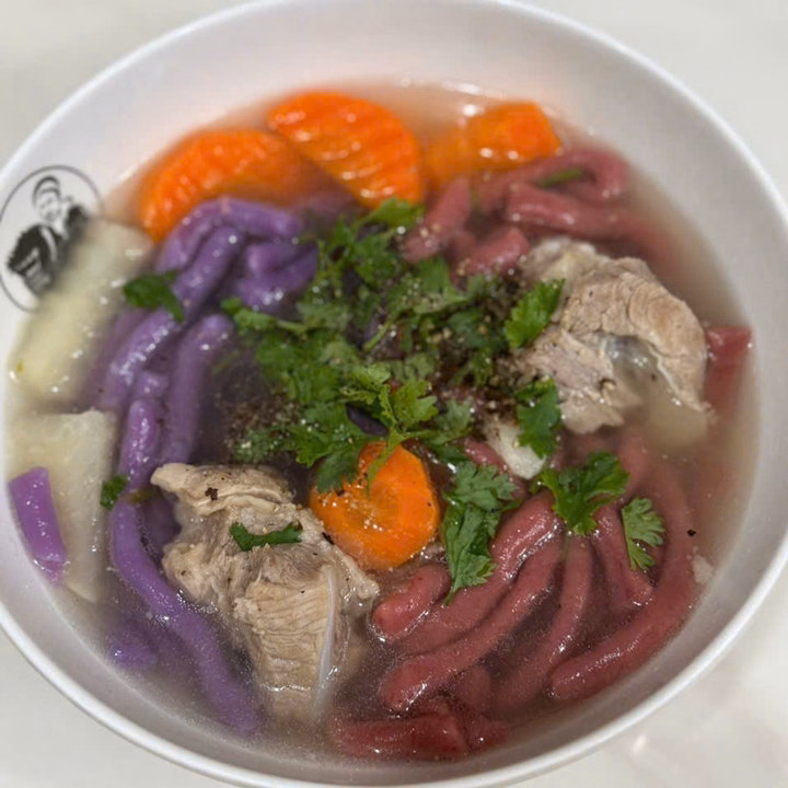 Set Bánh Canh Bột Gạo 2 Vị: Khoai Lang Tím & Men Đỏ Koji Nhật - Winnie House - Ảnh 5