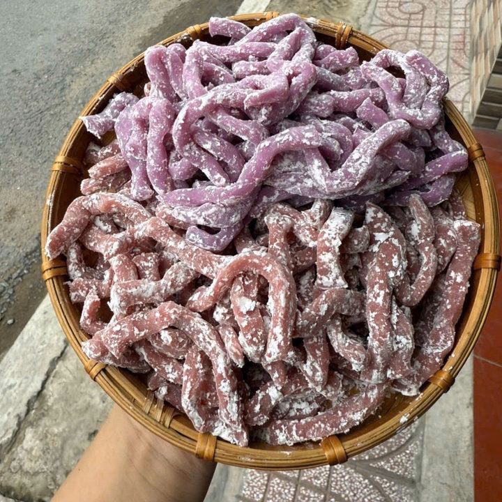 Set Bánh Canh Bột Gạo 2 Vị: Khoai Lang Tím & Men Đỏ Koji Nhật - Winnie House - Ảnh 4