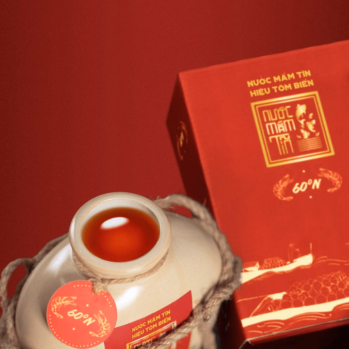 Combo 2 Bình Gốm Nước Mắm Tĩn Tôm Biển Truyền Thống 60N Đạm 500Ml - Nước Mắm Tĩn - Ảnh 4