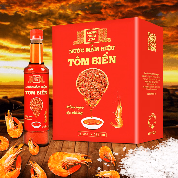 Nước Mắm Tôm Biển Hồng Ngọc Đại Dương 525Ml - Làng Chài Xưa - Ảnh 3