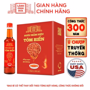 Nước Mắm Tôm Biển Hồng Ngọc Đại Dương 525Ml - Làng Chài Xưa