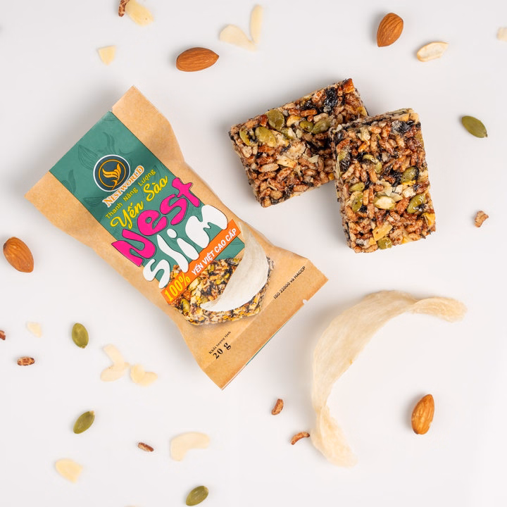 Thanh Năng Lượng Yến Sào Nest Slim Giàu Dinh Dưỡng Cải Thiện Hệ Tiêu Hóa Nestworld 20G - Ảnh 4