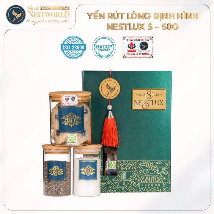 Tổ Yến Rút Lông Định Hình Nestlux S - Ảnh 2