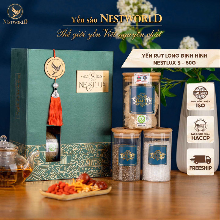 Tổ Yến Rút Lông Định Hình Nestlux S - Ảnh 4