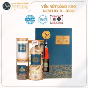 Tổ Yến Rút Lông Khô Nestlux D