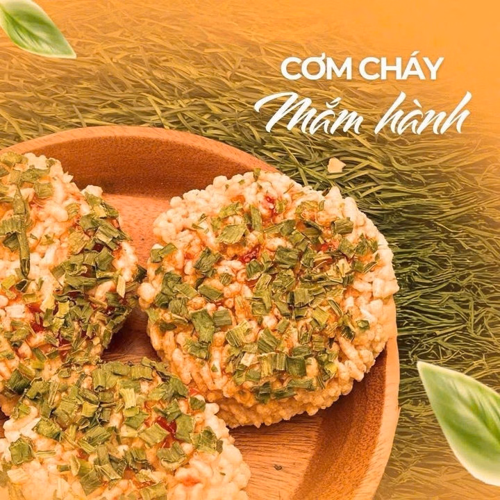 Cơm Cháy Mắm Hành Mini – Giòn Cay Ngon Ngất Ngây 250G - Winnie House