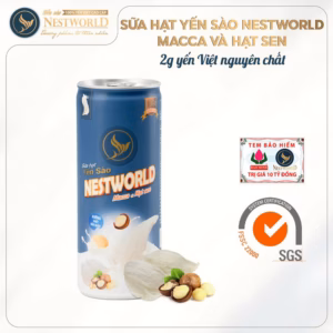[1 Lon] Sữa Hạt Yến Sào Nestworld Macca Và Hạt Sen