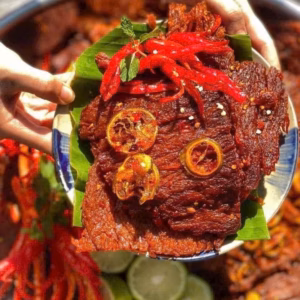 Khô Bò Miếng Sốt Chanh – Vị Ngon Cực Lạ 250G - Winnie House