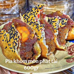 Bánh Pía Khóm Môn Phát Tài 8 Trứng Muối 600G - Winnie House