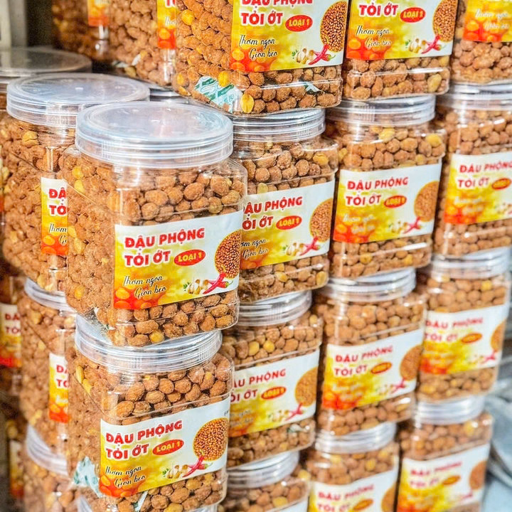 Đậu Phộng Tỏi Ớt: Mồi Nhậu Quốc Dân, Ăn Là Ghiền 500G - Winnie House - Ảnh 6