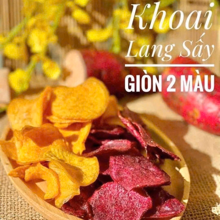 Khoai Lang Sấy Mật Ong Giòn Tan Hấp Dẫn 500G - Winnie House - Ảnh 9