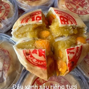 Bánh Pía Sầu Riêng Tươi 8 Trứng Siêu Ngon Khổng Lồ 570G - Winnie House