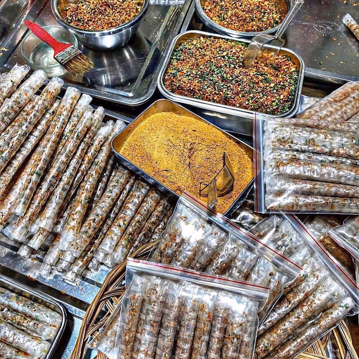 Bánh Tráng Ống Ruốc Tôm Hành Cháy Tỏi – Full Topping 200Gr - Winnie House - Ảnh 5