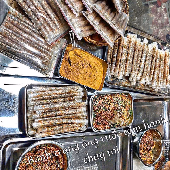 Bánh Tráng Ống Ruốc Tôm Hành Cháy Tỏi – Full Topping 200Gr - Winnie House - Ảnh 8