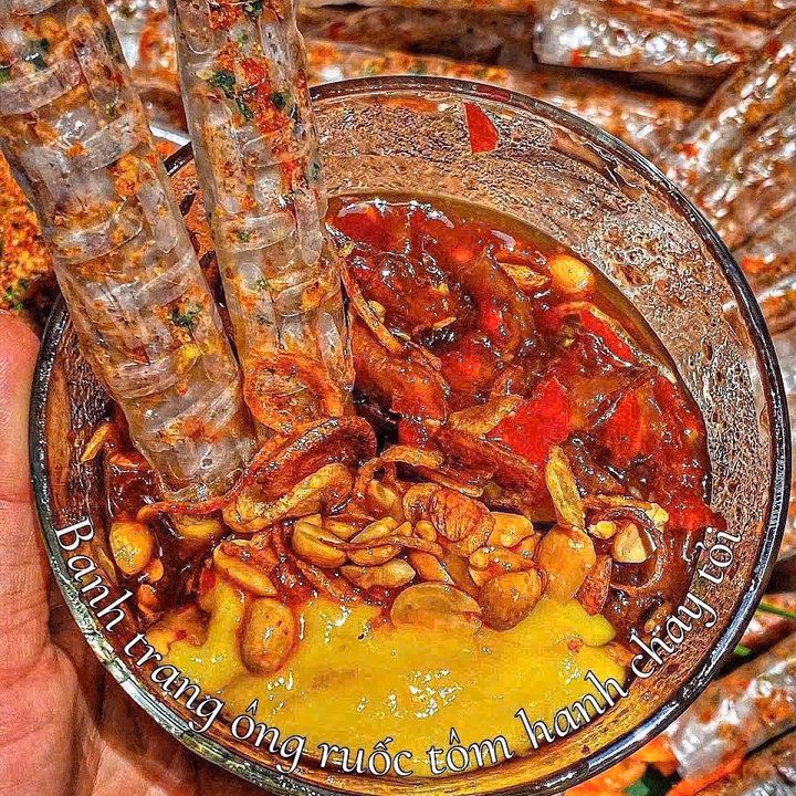 Bánh Tráng Ống Ruốc Tôm Hành Cháy Tỏi – Full Topping 200Gr - Winnie House - Ảnh 7