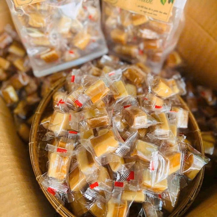 Kẹo Dừa Sáp Cà Phê Muối, Vị Ngon Mới 500G - Winnie House - Ảnh 2