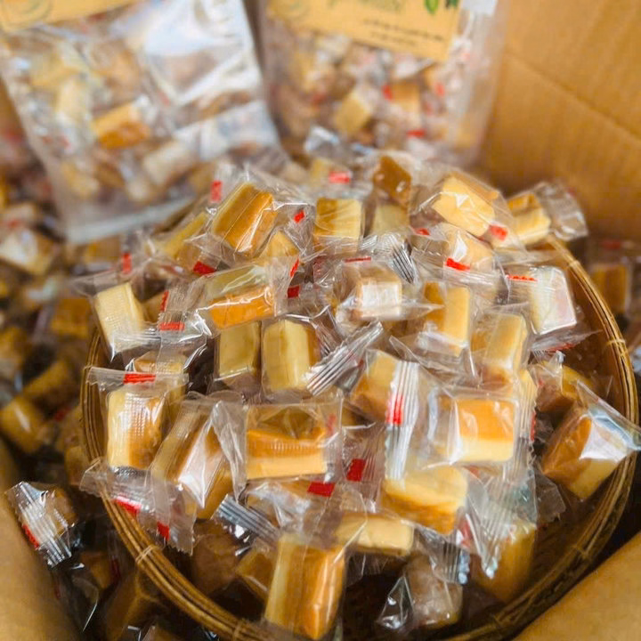 Kẹo Dừa Sáp Cà Phê Muối, Vị Ngon Mới 500G - Winnie House - Ảnh 4