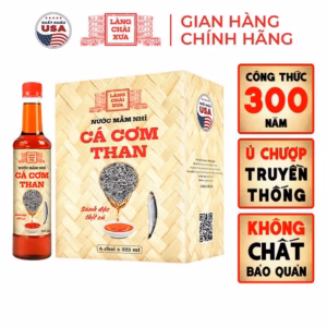 Nước Mắm Nhỉ Cá Cơm Than 525Ml - Làng Chài Xưa