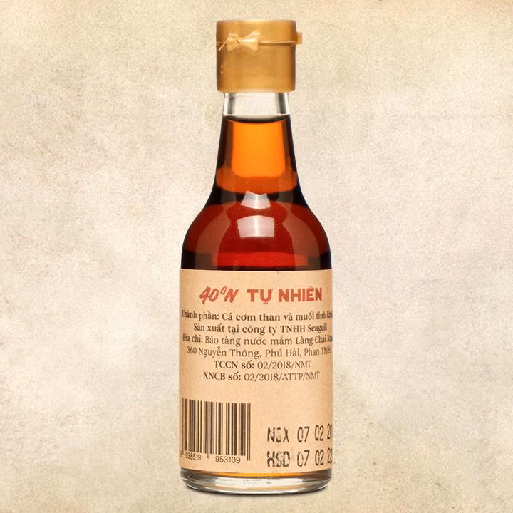 Lốc 10 Chai Nước Mắm Tĩn Nhãn Đỏ Cá Cơm Than Mini 40N 60Ml - Nước Mắm Tĩn - Ảnh 5