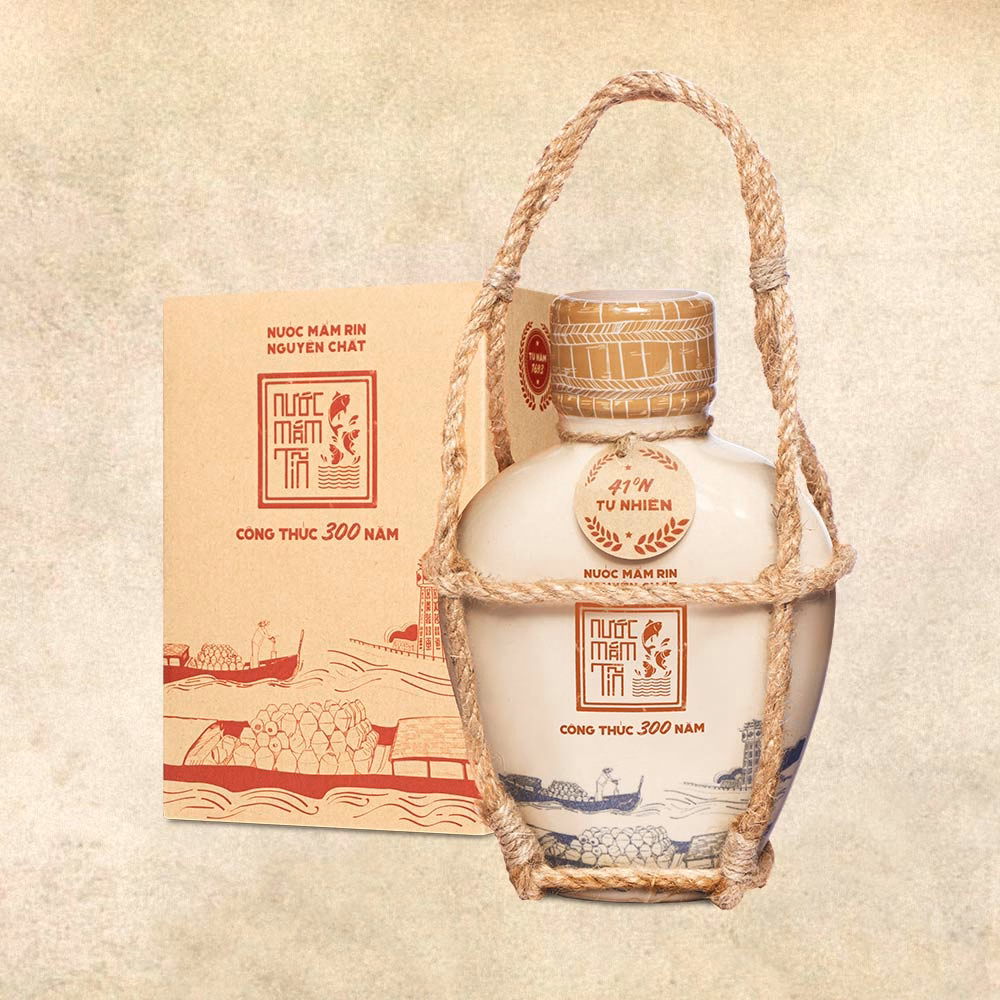 Nước Mắm Tĩn Nhãn Xưa Độ Đạm 41N 500Ml - Nước Mắm Tĩn - Ảnh 3