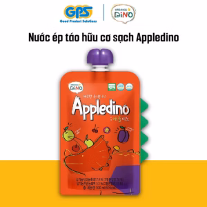 Nước Ép Trái Cây Hữu Cơ Sạch Appledino 100Ml - Organic Dino