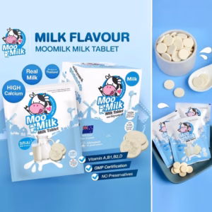 [Thùng] Kẹo Sữa Vị Sữa 250G - Moo Milk - 12 Hộp/Thùng