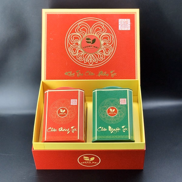 Hộp Quà Tặng Khai Tâm Tứ Phẩm Trà - Sương Mai - Ảnh 3