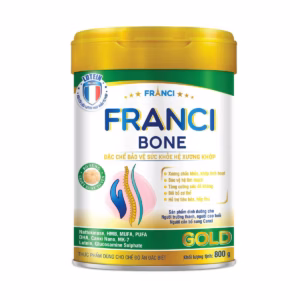 Sữa Bột Bảo Vệ Sức Khỏe Hệ Xương Khớp Bone Gold 800G - Franci