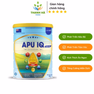 Sữa Bột Apu Iq Pedia Dành Cho Trẻ Biếng Ăn, Còi Xương 900G - Nanofood
