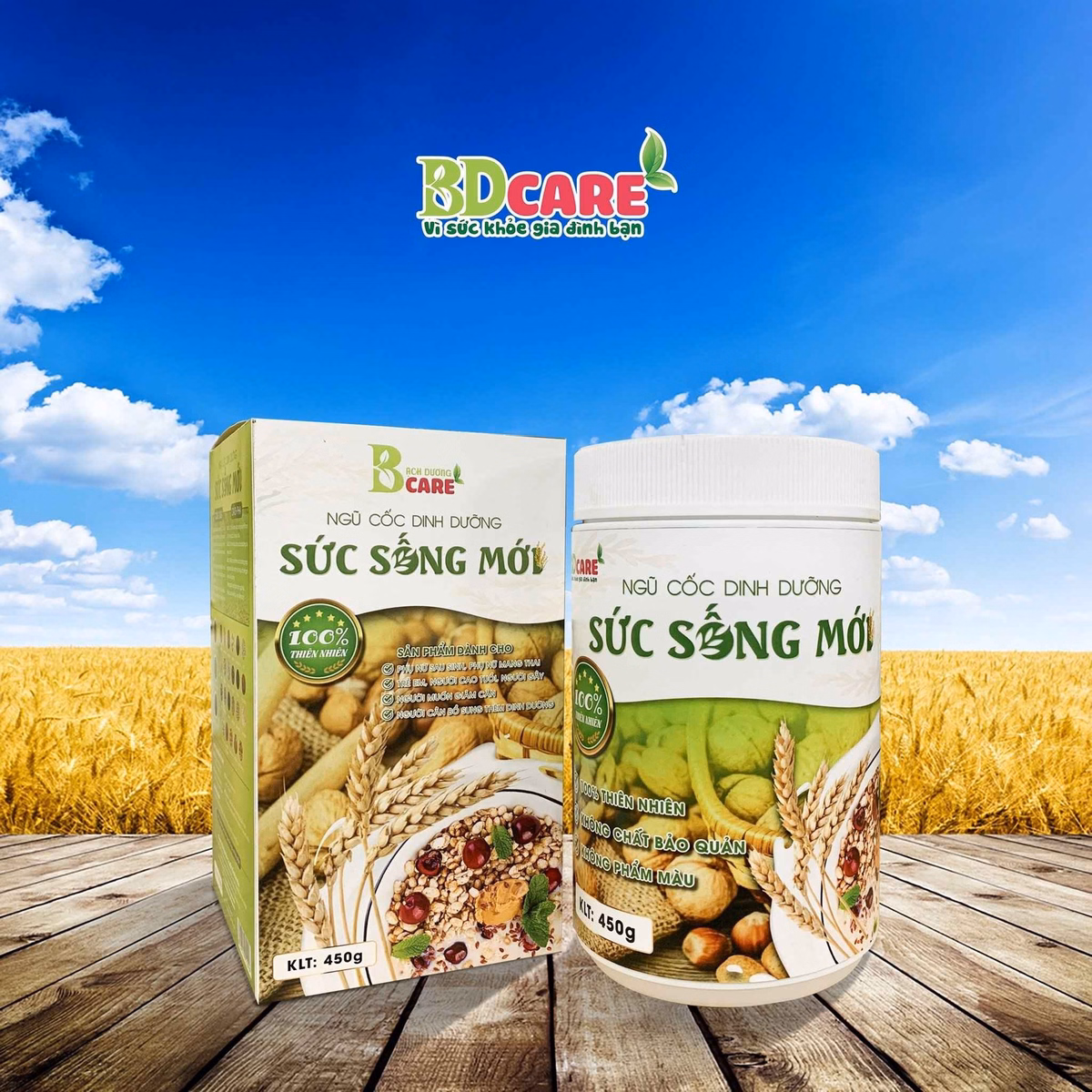 Ngũ Cốc Dinh Dưỡng Sức Sống Mới - Bdcare