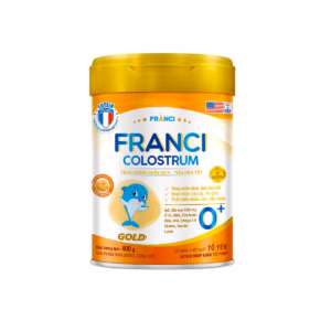 Sữa Bột Franci Colostrum 0+ Gold 0-12 Tháng 400G - Franci