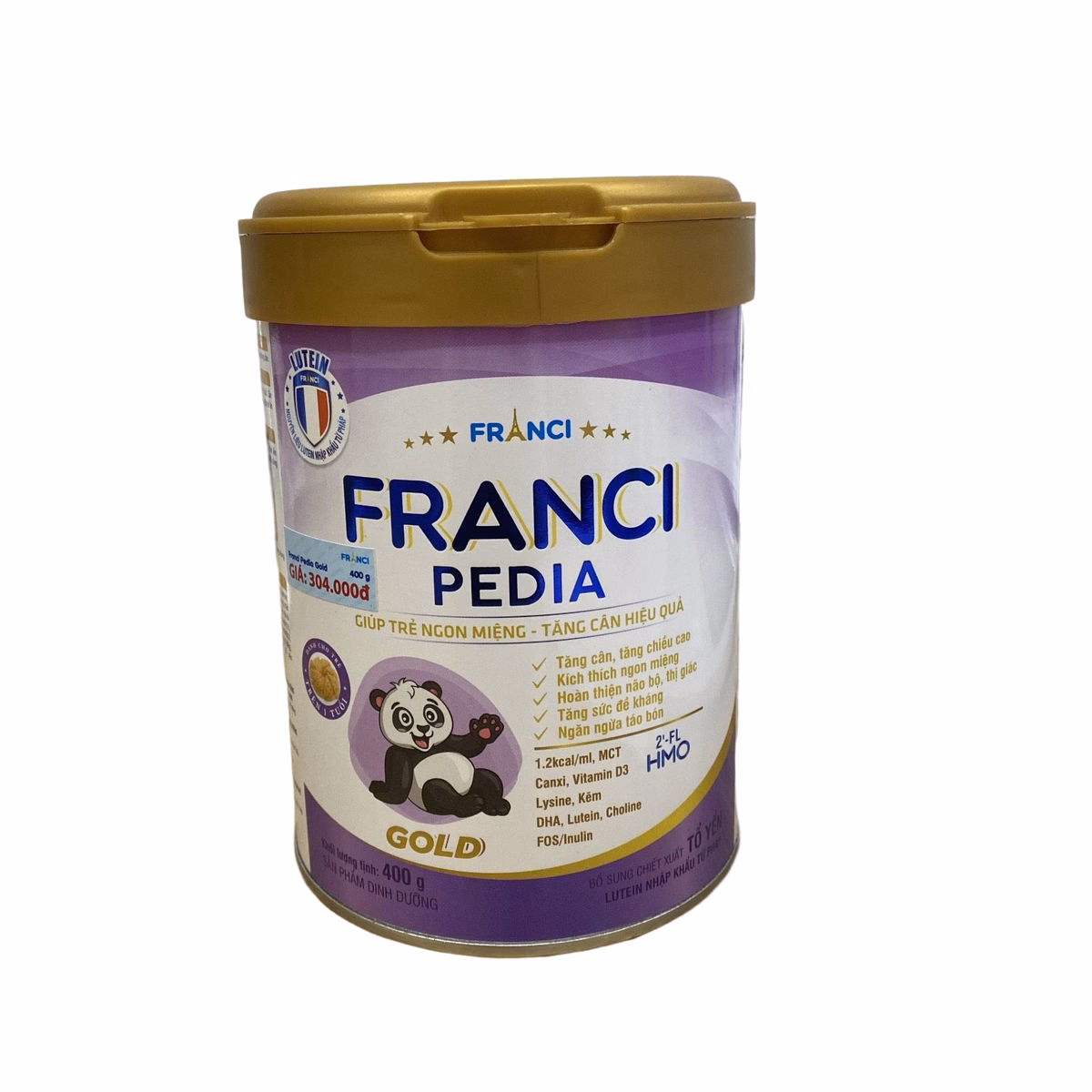 Sữa Bột Franci Pedia Gold, 1 Tuổi Trở Lên 400G - Franci