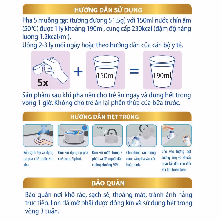 Sữa Bột Franci Pedia Gold, 1 Tuổi Trở Lên 400G - Franci - Ảnh 4