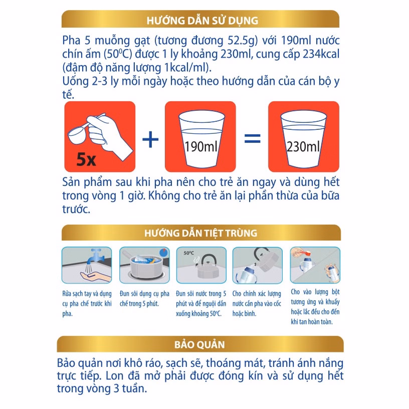 Sữa Bột Franci Plus Gold, 1 Tuổi Trở Lên 400G - Franci - Ảnh 3