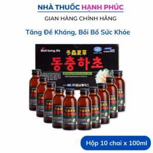 Nước Uống Đông Trùng Hạ Thảo Hàn Quốc Giúp Bồi Bổ Sức Khỏe, Nâng Cao Đề Kháng - Daewoong Korea