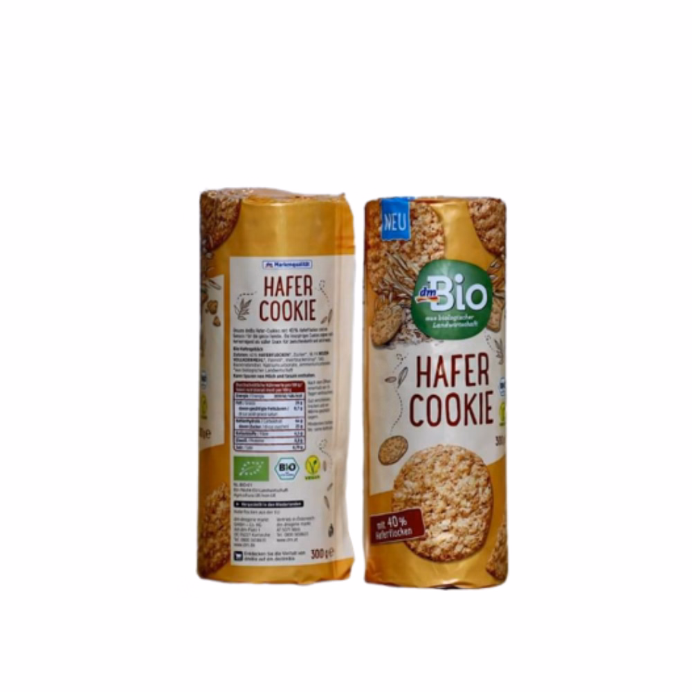 Bánh Quy Lúa Mạch Hữu Cơ Hafercookie Đức 300G - Bio - Ảnh 5