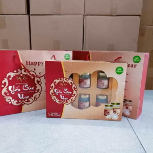 Hộp 6 Lọ 35% Yến Sào Cao Cấp Chưng Đường Phèn - Uni Pharma