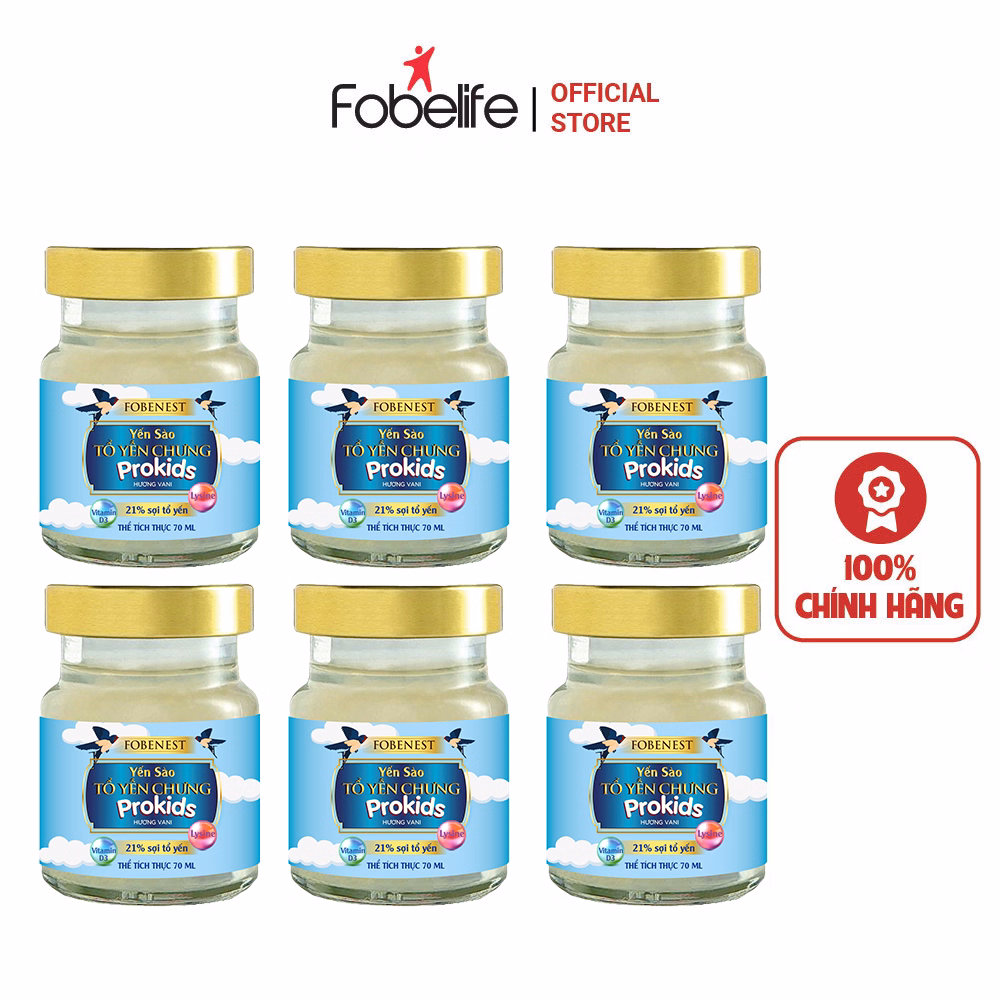 Yến Sào Fobenest Prokids 70Ml 21% Sợi Tổ Yến Hương Vani - Fobelife - Ảnh 6