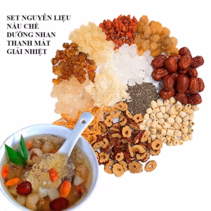 Set Chè Dưỡng Nhan Tuyết Yến 10 Vị Nấu 4 Người Ăn - Minh Ngọc