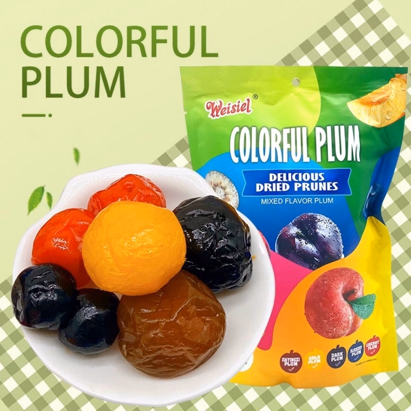 Kẹo Ô Mai Colorful Plum Mix 4 Vị 408Gr - Minh Ngọc