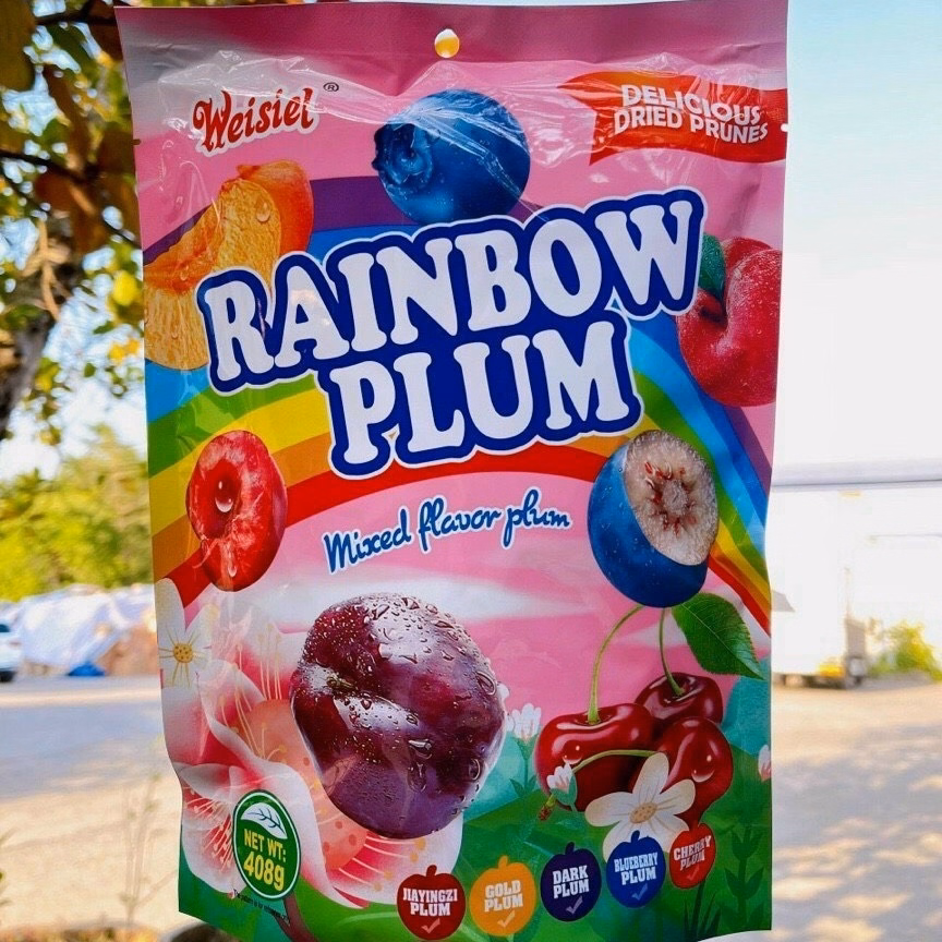 Kẹo Ô Mai Colorful Plum Mix 4 Vị 408Gr - Minh Ngọc - Ảnh 2