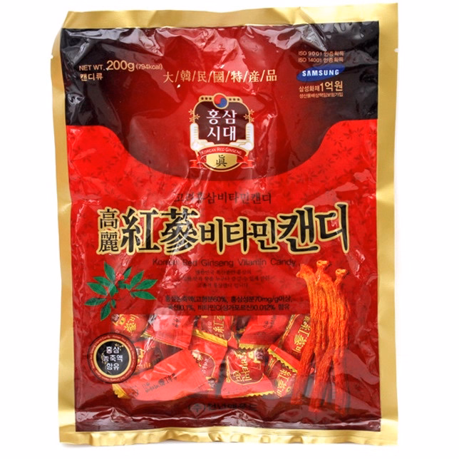 Kẹo Hồng Sâm Gói 200G - Minh Ngọc - Ảnh 5