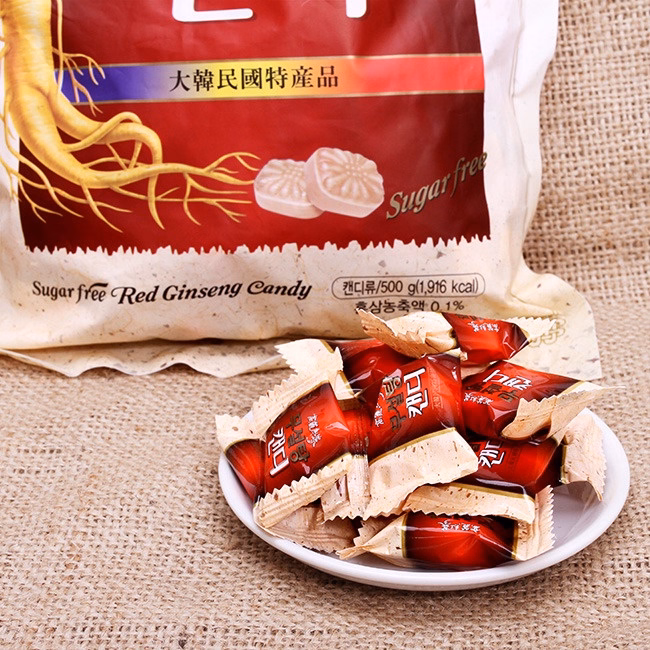 Kẹo Sâm Không Đường (Trắng) 500G - Minh Ngọc - Ảnh 3