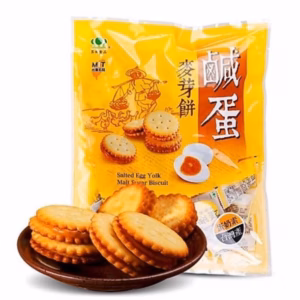 Bánh Quy Kẹp Trứng Muối Pamiriter Đài Loan Nhân Mềm Dẻo (180G/500G)- Minh Ngọc