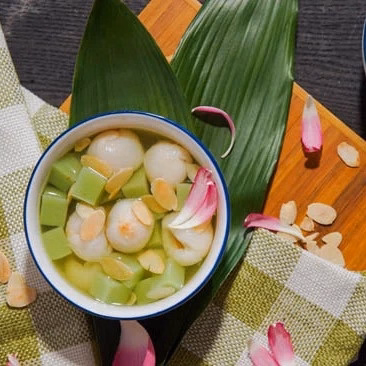 Set Nguyên Liệu Chè Khúc Bạch Nấu 5-6 Chén Ngon Mát Chất Lượng- Minh Ngọc - Ảnh 2