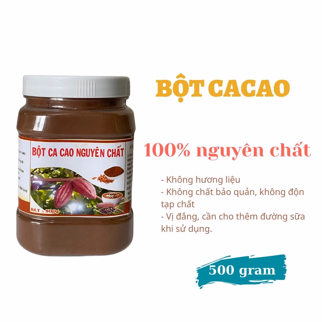 500G Bột Cacao Daklak Nguyên Chất - Minh Ngọc - Ảnh 4