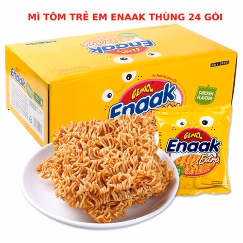 Combo 5 Gói Snack Mì Gà Enaak 30G/Gói - Minh Ngọc - Ảnh 5