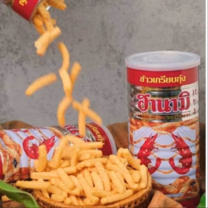 Snack Tôm Hanami Thái Lan Lon 110Gr Siêu Ngon - Minh Ngọc